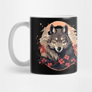 Japanese Wolf Mug